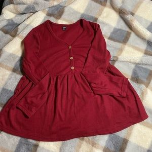 Waffle knit size S Shein maternity LS shirt